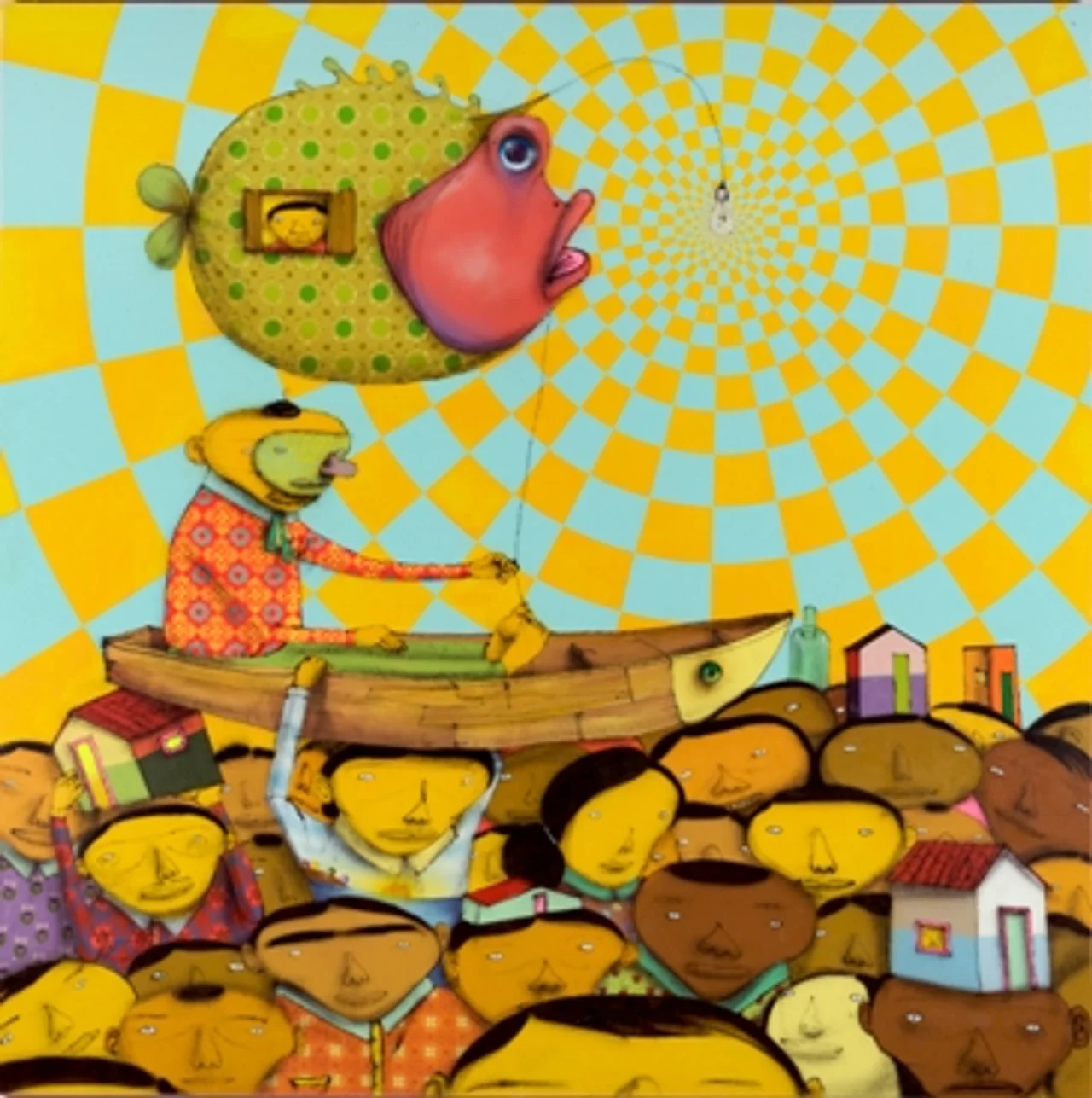 Os Gêmeos - In High Seas Everybody Flies